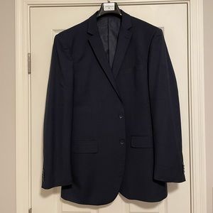 Bocaccio Navy Suit Jacket. Double Vented.